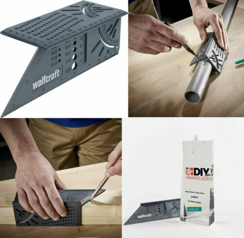 Escuadras de bricolaje de plástico