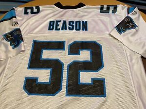 Details about Flaw - Carolina Panthers - Jon Beason #52 - Reebok NFL Jersey - XL - White