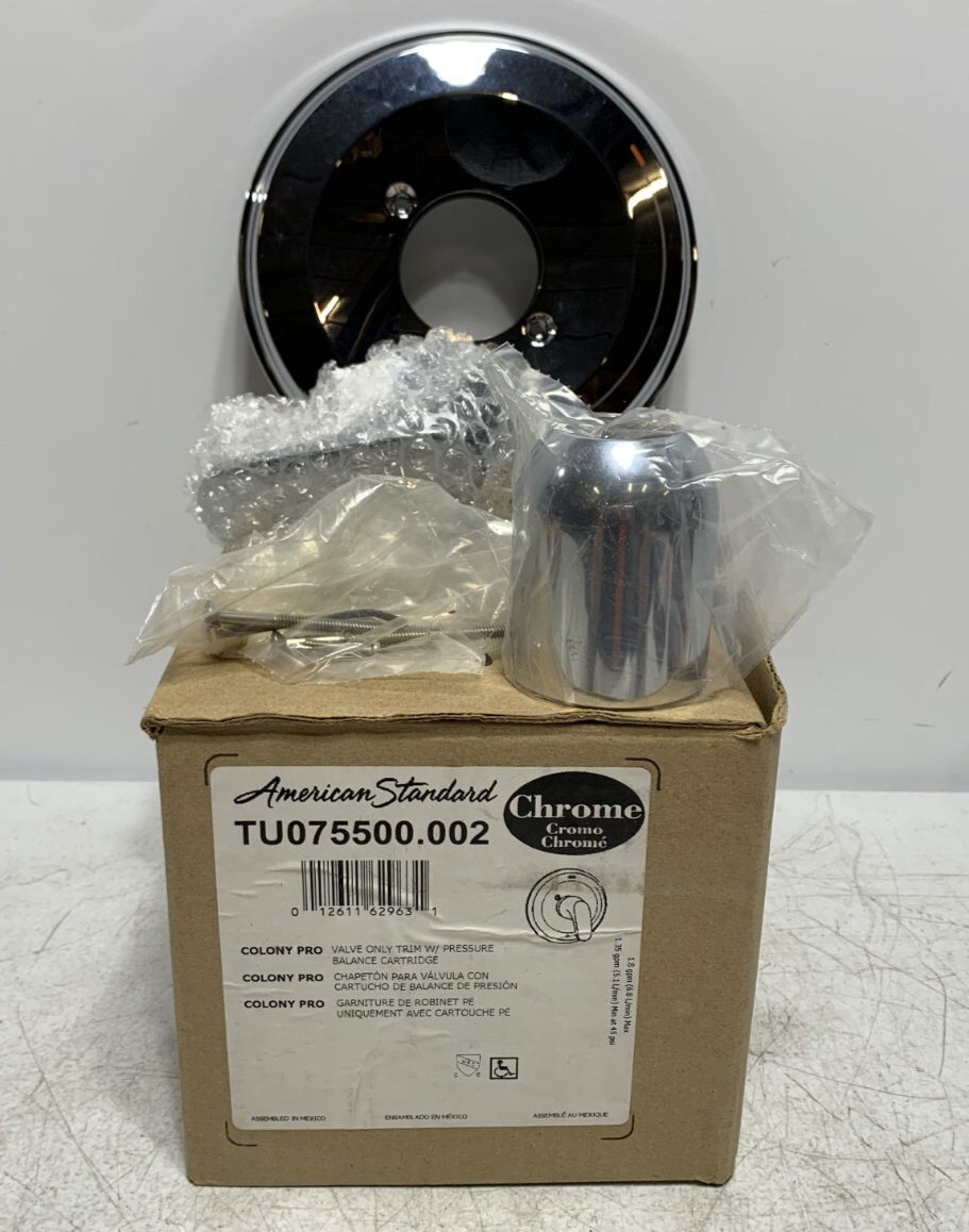 American Standard Colony Pro Pressure Balance Shower Trim in Chrome