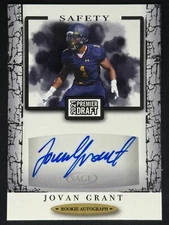 JOVAN GRANT 2021 SAGE Premier Draft Black Rookie RC Auto #A31 | Merrimack