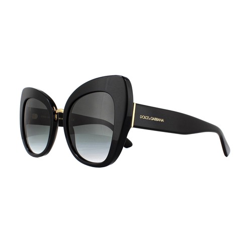 DOLCE \u0026 GABBANA occhiali da sole DG4319 501/8G Nero Grigio Gradient | eBay
