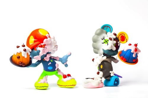 【Auf Lager】 Fools Paradise Sweet Conflict EP2 Schlumpf Kröte Kaws Designer Vinyl - Bild 8 von 11
