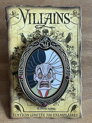 Cruella DeVille Framed Villains Disneyland Paris Limited Edition Pin