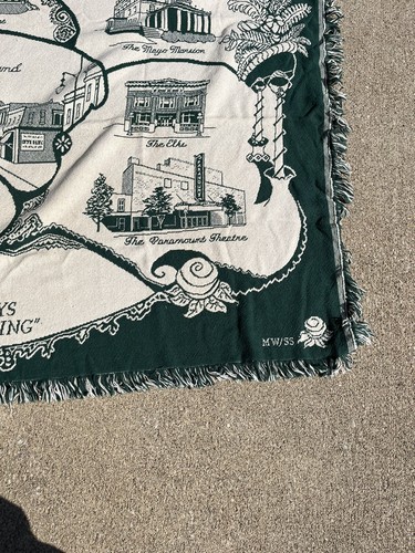 Ashland Kentucky Tapestry Blanket Travel Memorabilia Mining History Miners KY - Picture 8 of 8