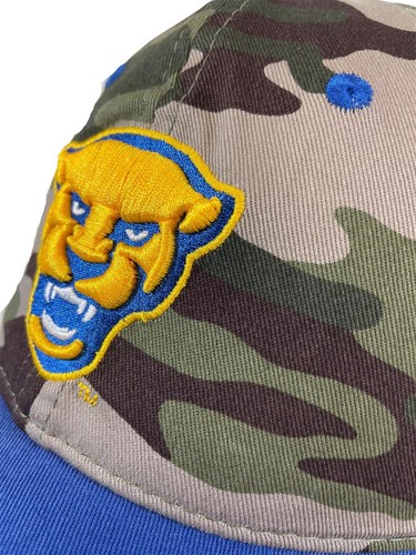 Pitt University Panthers Camo Hat Woodland Camo Two-Tone Cap - Picture 5 of 6