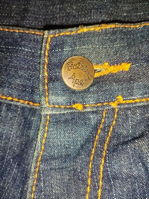 A Bathing Ape Bape Kaws Jeans Size 34 Denim Pocket Big Logo A Bathing Ape Bape Kaws Jeans Size 34 Denim Pocket Big Logo