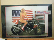  Vint Poster Harley-Davidson XRV 1200 AMA pro twins fast dates motorcycle 11915