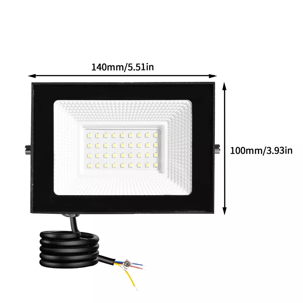 50W LED Floodlight Spot Light Watt Security Flood Lights Outdoor Garden Lamp UK - Picture 4 of 15
