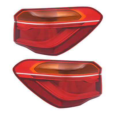 For 2016-2019 BMW X1 Left & Right Side Rear Tail Lamps LED Tail Light Assembly