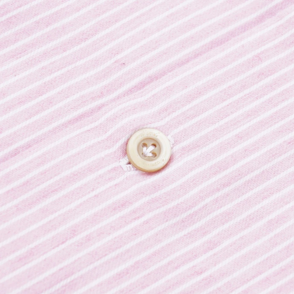 Finamore Napoli F/W 24-25 Riva хлопок кашемир платье рубашка 16,5 (Eu 42) новый с Ярлыками - Изображение 2 из 4