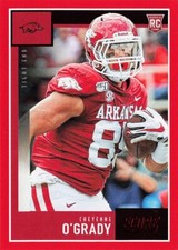 Cheyenne O'Grady Red Rookie Score 2020 Football Card #402