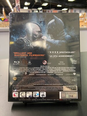Dark Knight Rises (Steelbook, Lenticular, Blu-ray, NovaMedia