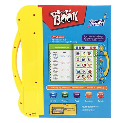 1pc Educational Sound Talking Book Toy for Preschool Toddler Boy Girl Children - Picture 6 of 14