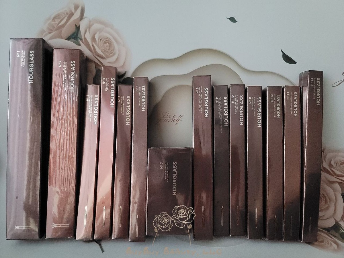 14 PC Hourglass Powder/Blush/Foundation/Concealer/Eye Shadow