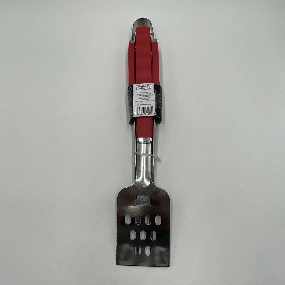 3 piece Stainless Steel BBQ Grill Tool Set, 17" Fork, 17" Spatula 14" Tongs #13 - Image 4 of 4