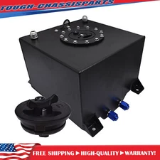 5 Gallon 20L Fuel Cell Tank With Level Sender Aluminum Racing Drift Universal
