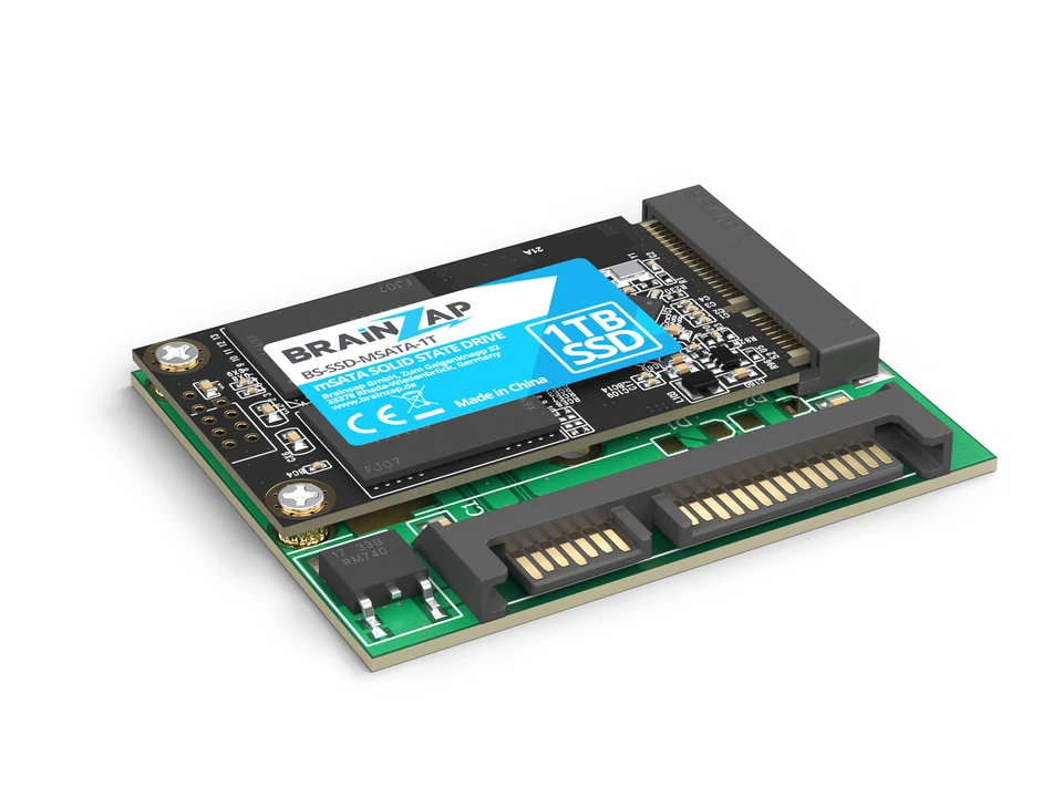 mSATA 50*30mm SSD a 2,5 Pollici SATA 3 III Convertitore Adattatore Scheda Mini SATA - Immagine 2 di 4
