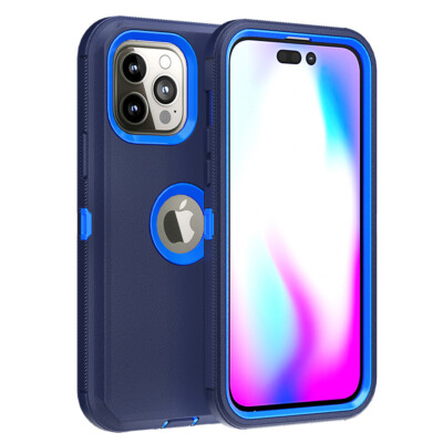 For iPhone 12 13 14 Pro Max 11 XR XS Max Phone Case Heavy Duty Shockproof Cover