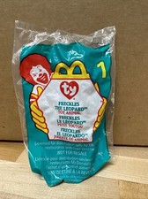Ty 1999 Teenie Beanie Baby FRECKLES The LEOPARD 1 McDonald's New in package