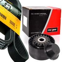 Contitech 4PK745 Keilrippenriemen + Rolle FüR Renault Twingo II 1.2 16V