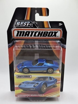 Matchbox Best Of Lamborghini Miura P400 S Blue 2016 New!