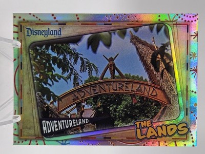 2025 Topps Disneyland 70th #LNDS-2 Adventureland LANDS Rainbow