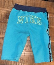 Vintage Kids Y2K 2006-2010 Nike Sweatpants Blue With Yellow 3-6 Month Pants