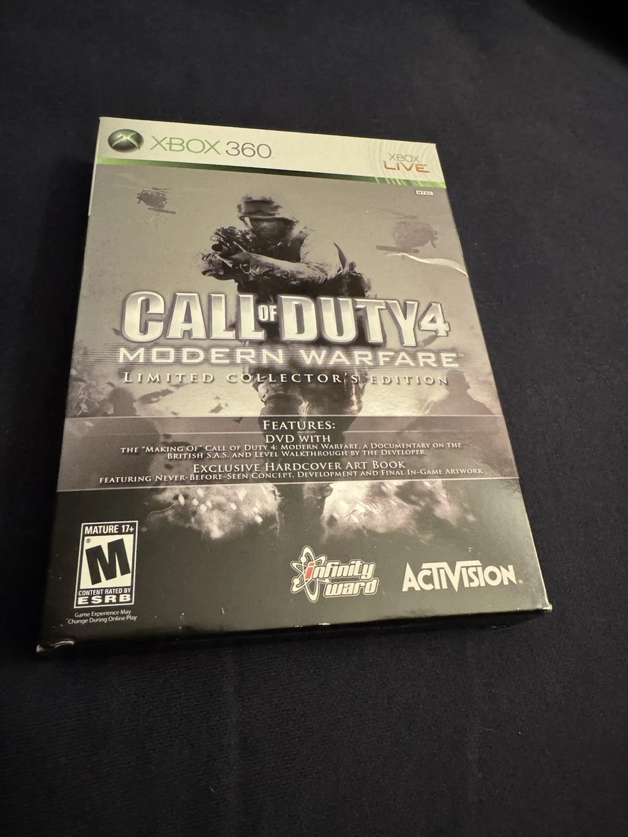 Call of Duty 4 Modern Warfare - Xbox 360 (Box do MW3) - Jogos de Vídeo