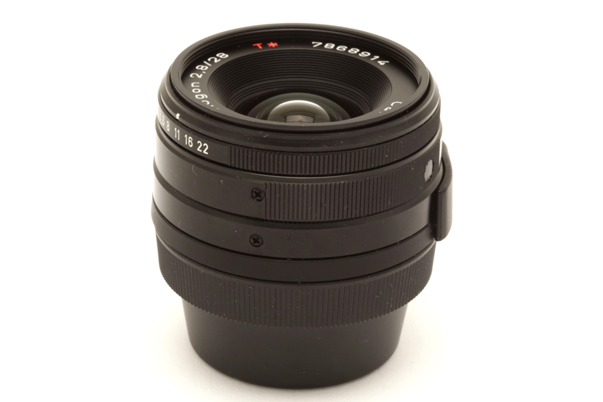 Mint Contax Zeiss Biogon 28mm f2.8 T* Lens (Black) for Contax G
