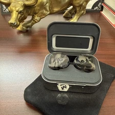 MASTER & DYNAMIC Grey Terrazo MW07 True Wireless Earphones Earbuds 