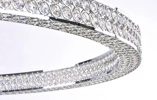 Maxim Eternity 19 1/2" Wide Polished Chrome LED Pendant - Picture 4 of 4