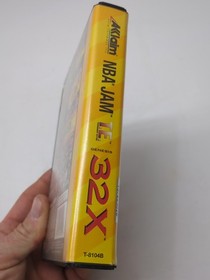 NBA Jam Tournament Edition Sega 32X Genesis CIB Complete Case Manual T-8104B