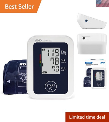#ad Home Blood Pressure Monitor with Large LCD Display and Easy One Button Operation $74.99