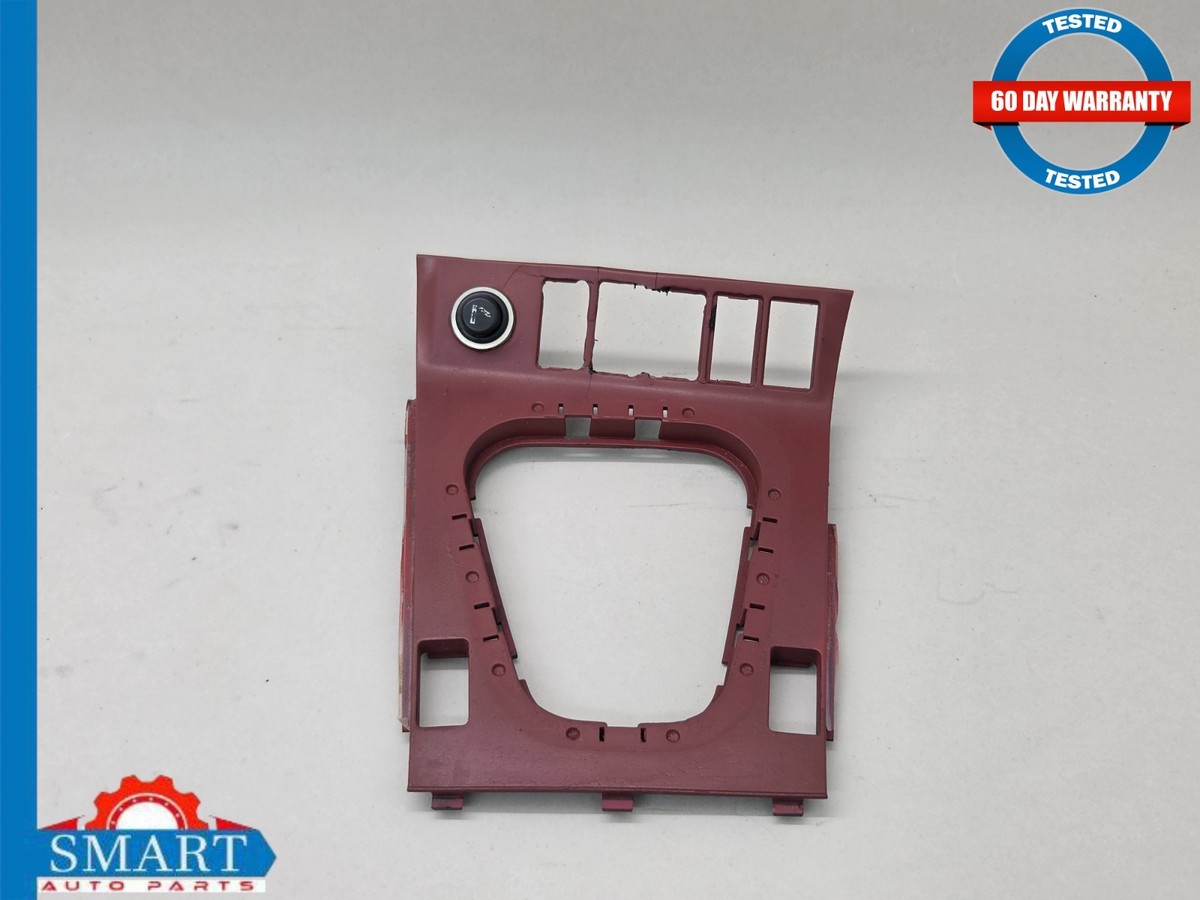 BMW Z3M Roadster Center Console Shifter Bezel Cover Trim Red 98-02