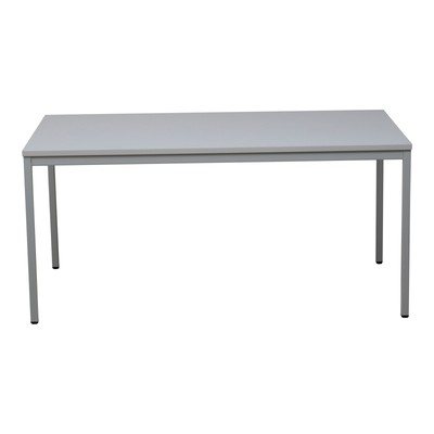 C+P 4-Fuß-Tisch als Mehrzwecktisch 750x1200x800mm 7035/Dekor Lichtgrau