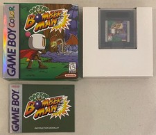 1998 NINTENDO GAME BOY COLOR GBC POCKET BOMBERMAN CIB TESTED WORKS