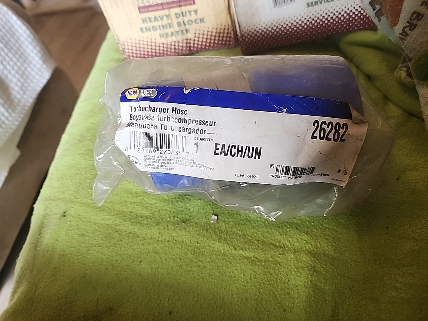 Turbocharger Intercooler Hose Kit Molded 26282