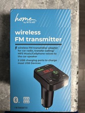 bluetooth 5.0 car wireless fm transmitter adapter