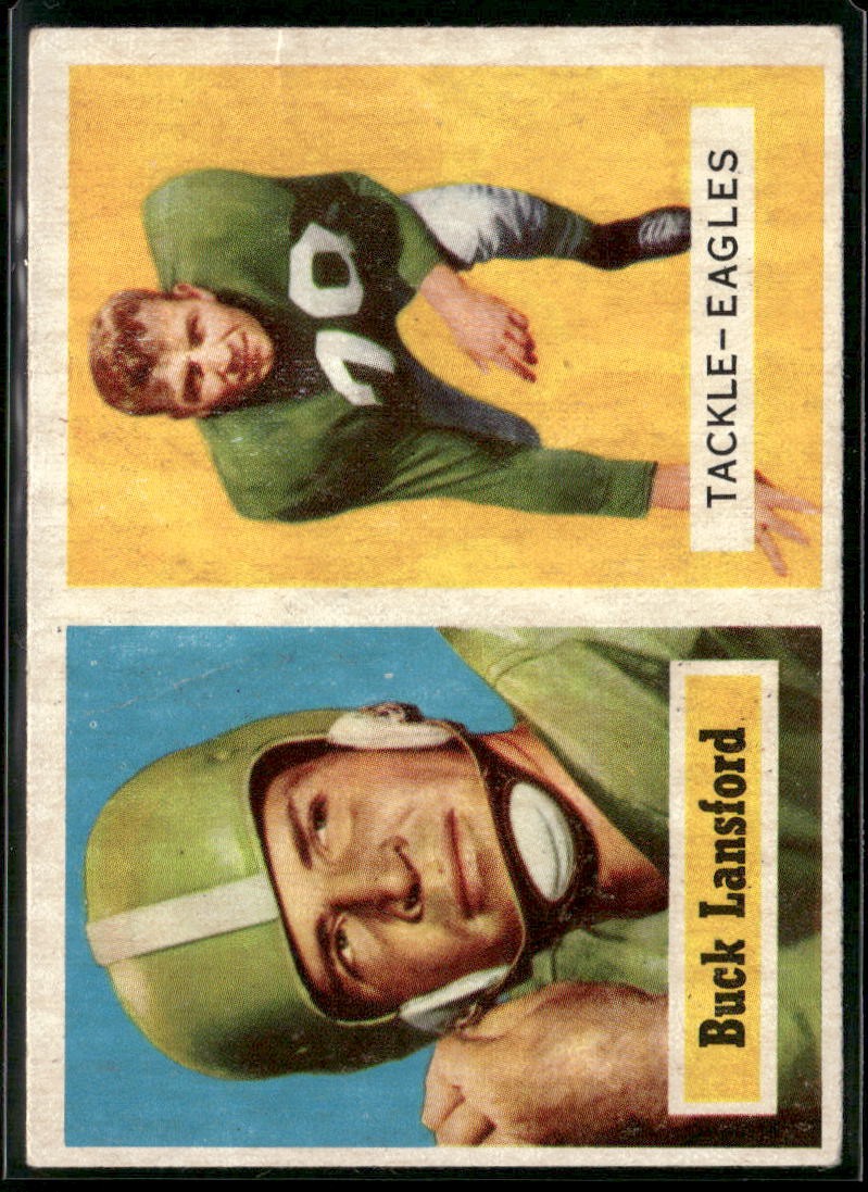 1957 Topps #90 Buck Lansford VG