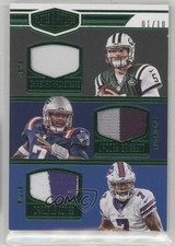 2016 Panini Plates & Patches Green 1/10 Cardale Jones Christian Hackenberg 1u0