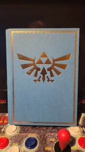 Legend of Zelda Skyward Sword Collectors Strategy Guide Hardcover W/ Cloth Map