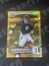 Kevin McGonigle 2025 Bowman Draft Sapphire Chrome Gold Refractor /50