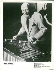 1983 Silver Spring Maryland Red Norvo Musician Performance 8X10 Vintage Photo
