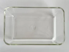 Vintage Pyrex Glassware for Westinghouse A-9 Utility Baking Dish Heatproof 1940s