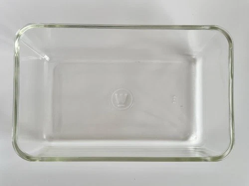 Vintage Pyrex Glassware for Westinghouse A-9 Utility Baking Dish Heatproof 1940s