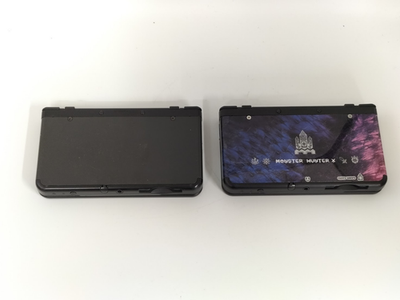 Nintendo　3DS B5894 Nintendo new 3DS console Black Monster Hunter X 065 Cover