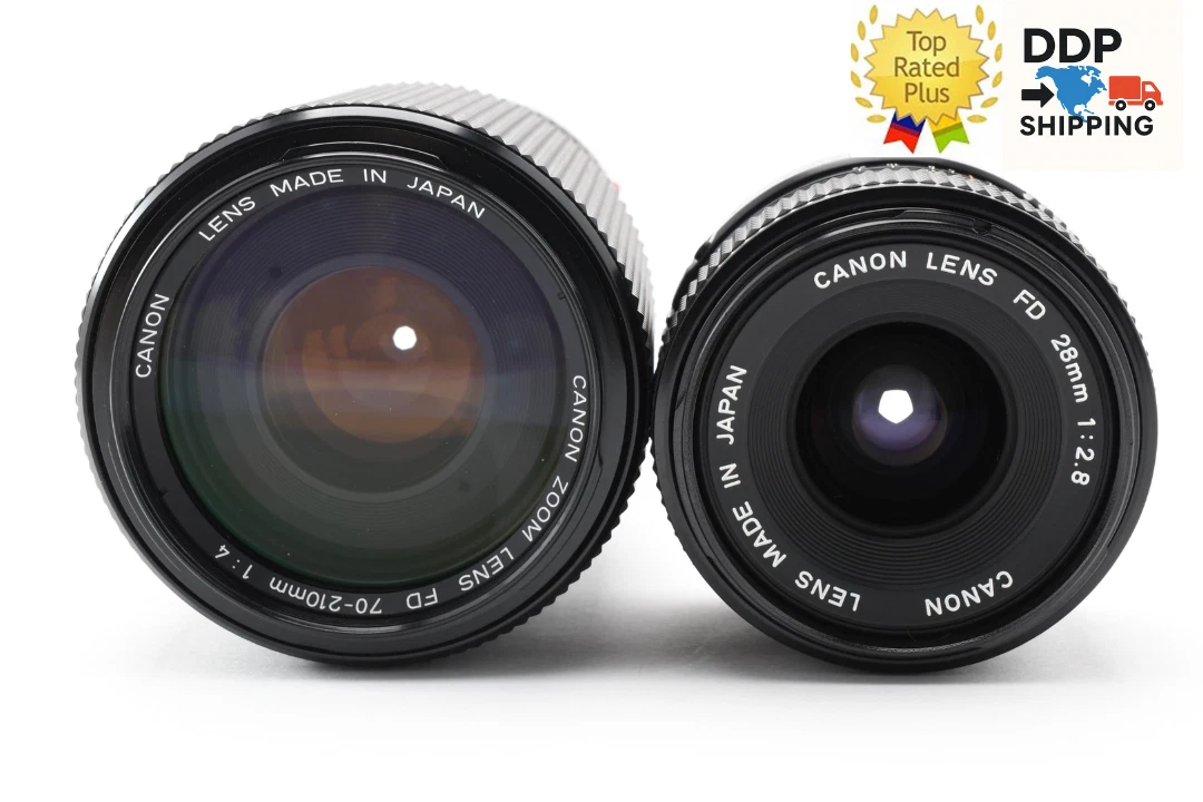 Canon FD 70-210mm Focal Camera Lenses for sale | eBay