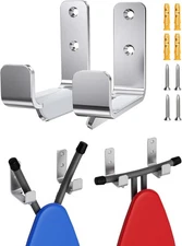 Ironing Board Holder Hanger Wall Mount, 304 Stainless Steel Ironing Board Hanger