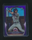 NOLAN MCLEAN 2023 BOWMAN CHROME 1ST PURPLE REFRACTOR RC 189/250 #BDC-96