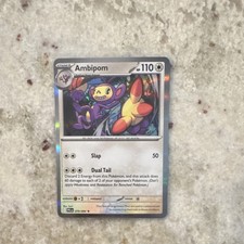 Pokémon Ambipom 079/094 Me02 Phantasmal Flames 110 HP Rare Reverse Holo Card